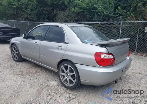2004 Subaru Impreza Wrx z USA, uszkodzony, nr VIN JF1GD29684G502540
